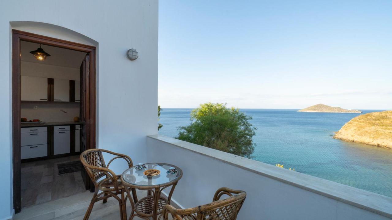 Ivi Beach Front Villa, Leros Vromolithos Exterior foto