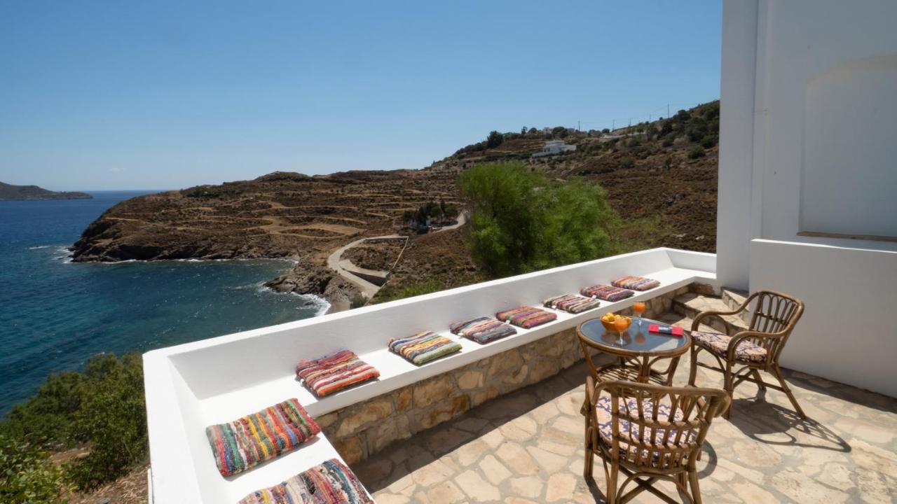 Ivi Beach Front Villa, Leros Vromolithos Exterior foto