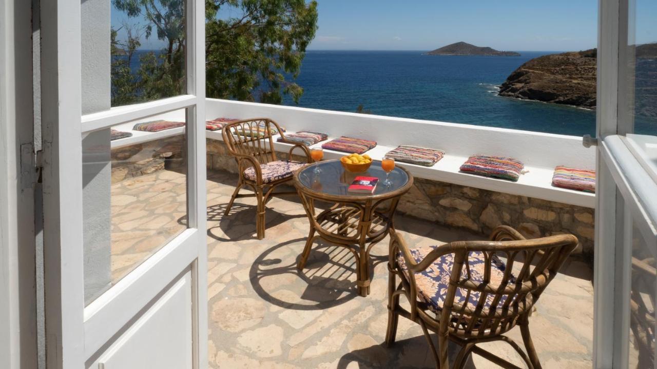 Ivi Beach Front Villa, Leros Vromolithos Exterior foto